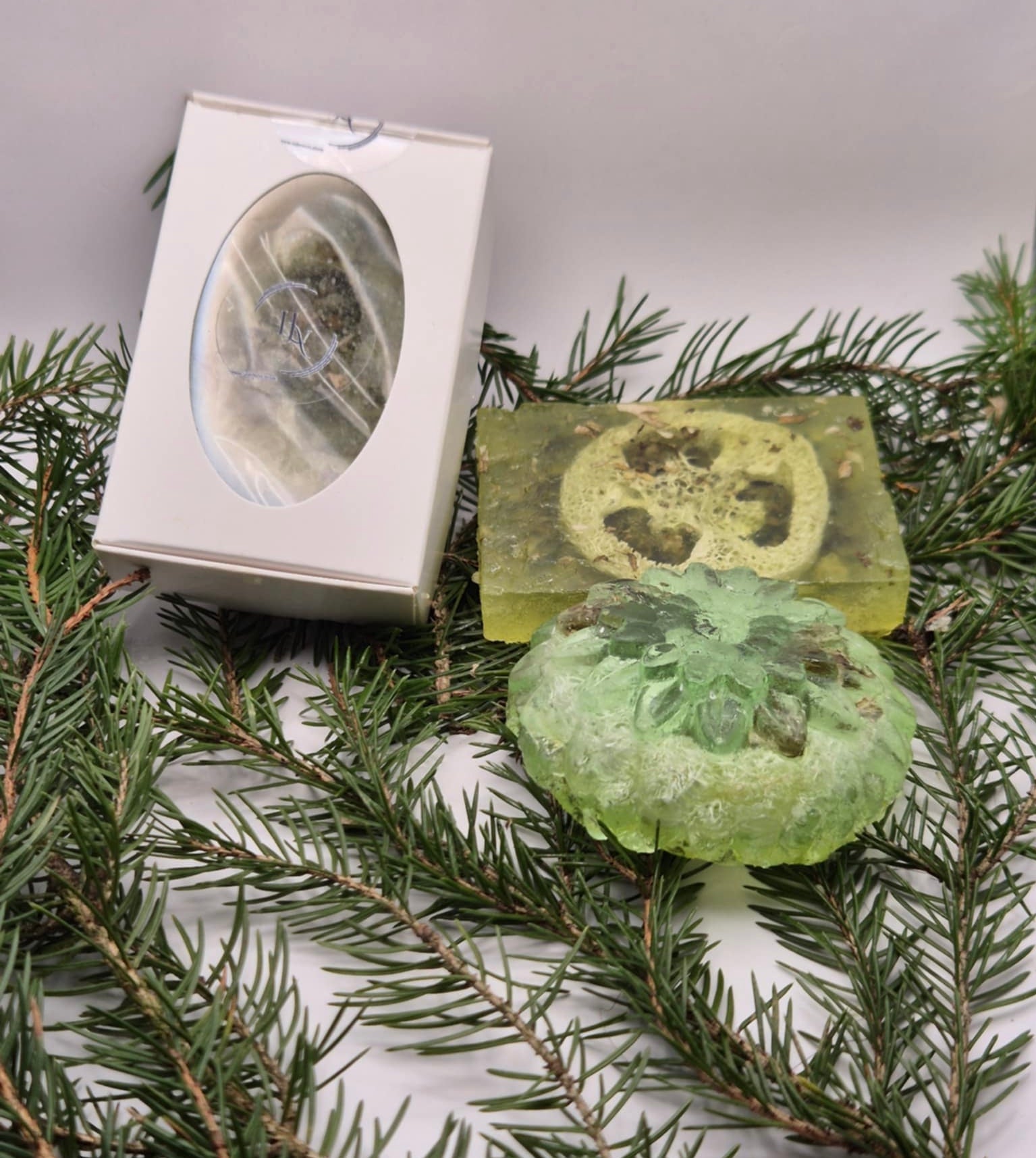 Exfoliation Body Soap blend with Aloe Vera and Icelandic moss