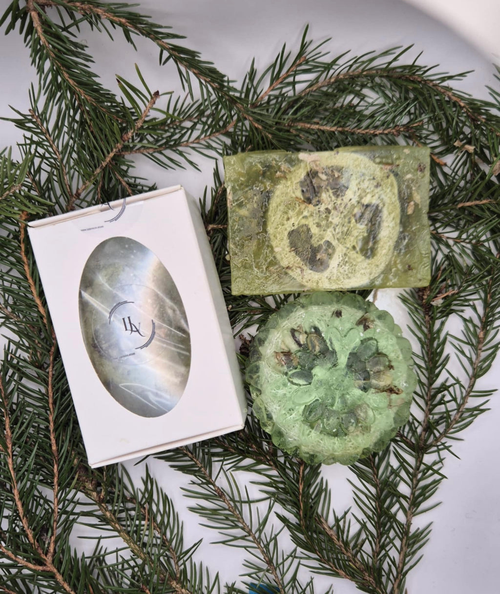 Exfoliating Body Soap blend with Aloe Vera and Icelandic Moss