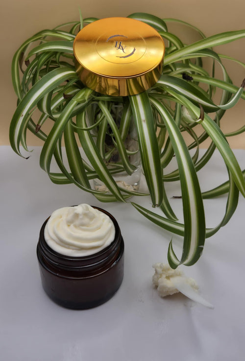 All natural Whipped body butter with Vanilla fragrance oil